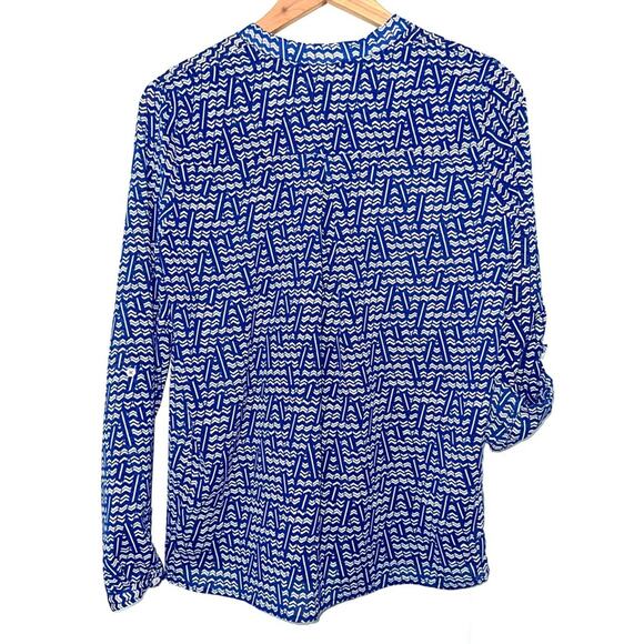 Anthropologie HD in Paris Kaveri Henley Top Size 2 - Picture 8 of 13